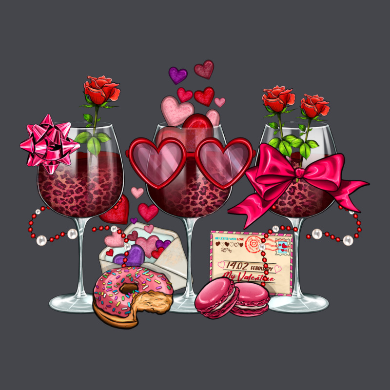 Valentine's Day Wine Glasses Classic Tee by OliviaCreatesArt | Teevron