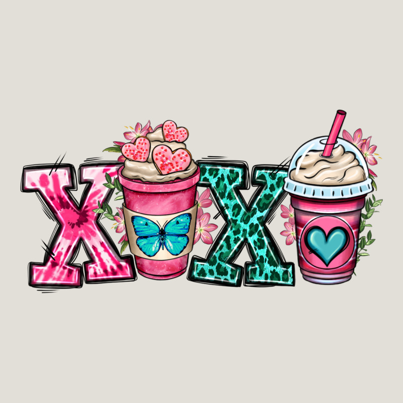 Xoxo Coffee Cups Heavy Core Tee by OliviaCreatesArt | Teevron