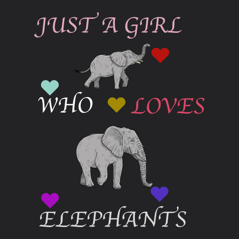 Just A Girl Who Loves Elephants Vintage Tee by Bettercallsaul | Teevron