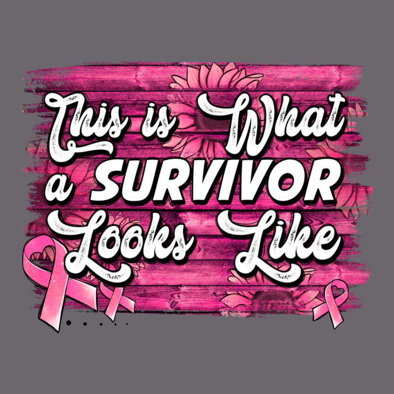 This Is What A Survivor Looks Like Breast Cancer Awareness Premium Sweatshirt by Jasminsmagicworld | Teevron