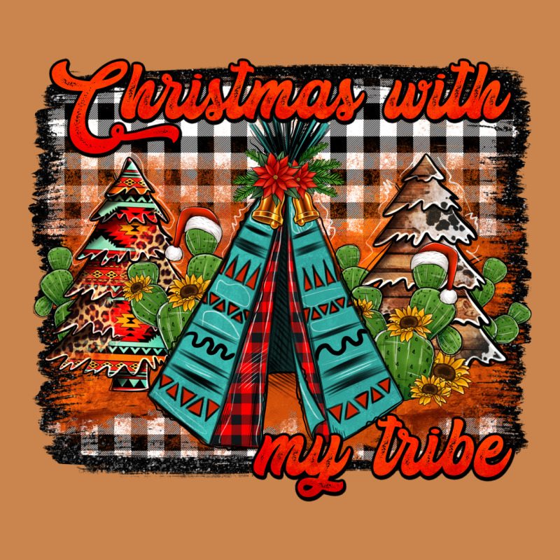 Christmas With My Tribe Heavyweight Hoodie by Jasminsmagicworld | Teevron
