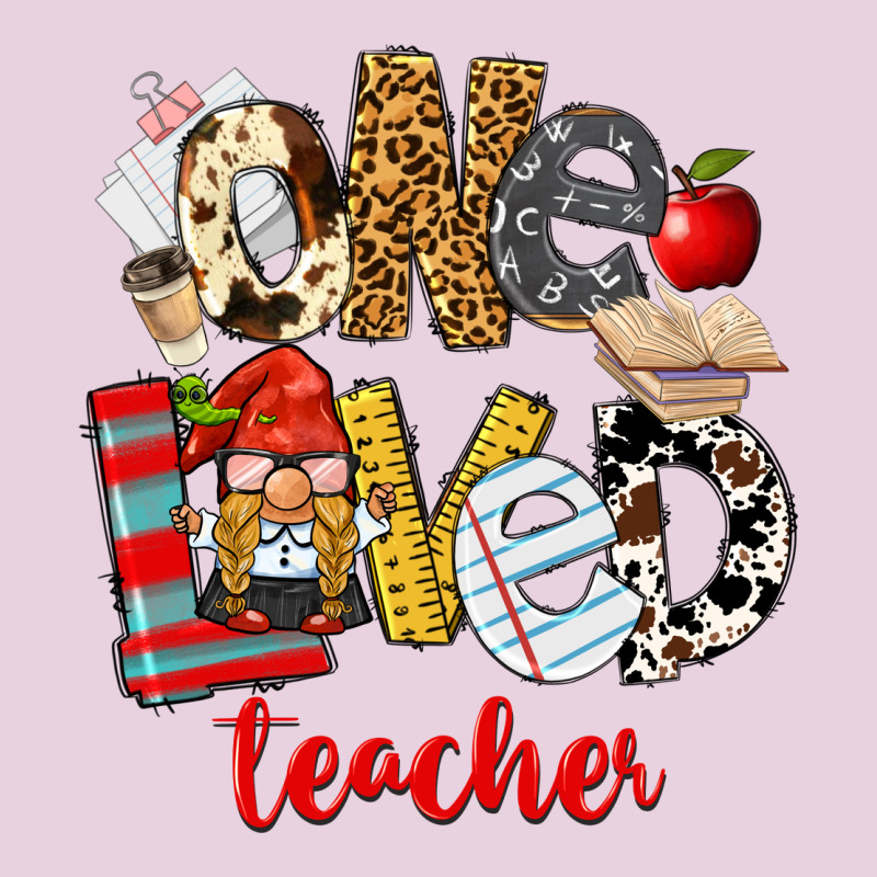 One Loved Teacher Ladies Tee by FaDigitalArtStudio | Teevron