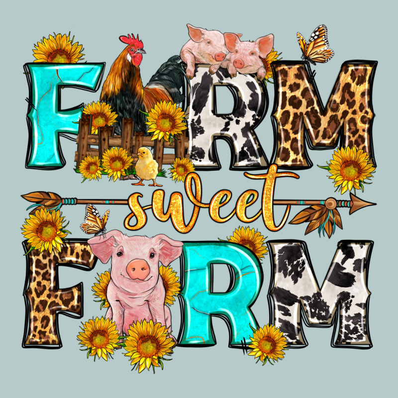 Farm Sweet Farm Western  Olivia Heavy Core Tee by OliviaCreatesArt | Teevron