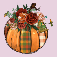 Floral Pumpkin Ladies Tee | Teevron