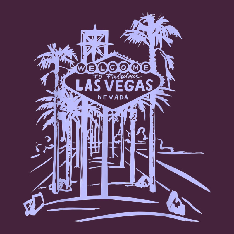 Las Vegas Strip Retro Famous Sign Nevada Traveler Souvenir T Shirt Premium Tee by baoMotion | Teevron