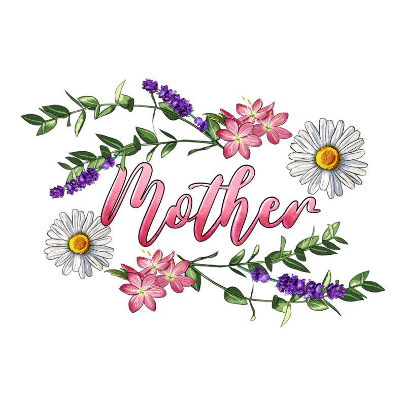 Floral Daisy Mother Premium Sweatshirt by RanaPortraitStore | Teevron
