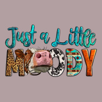 Western Just A Little Moody Cow Vintage Hoodie | Teevron