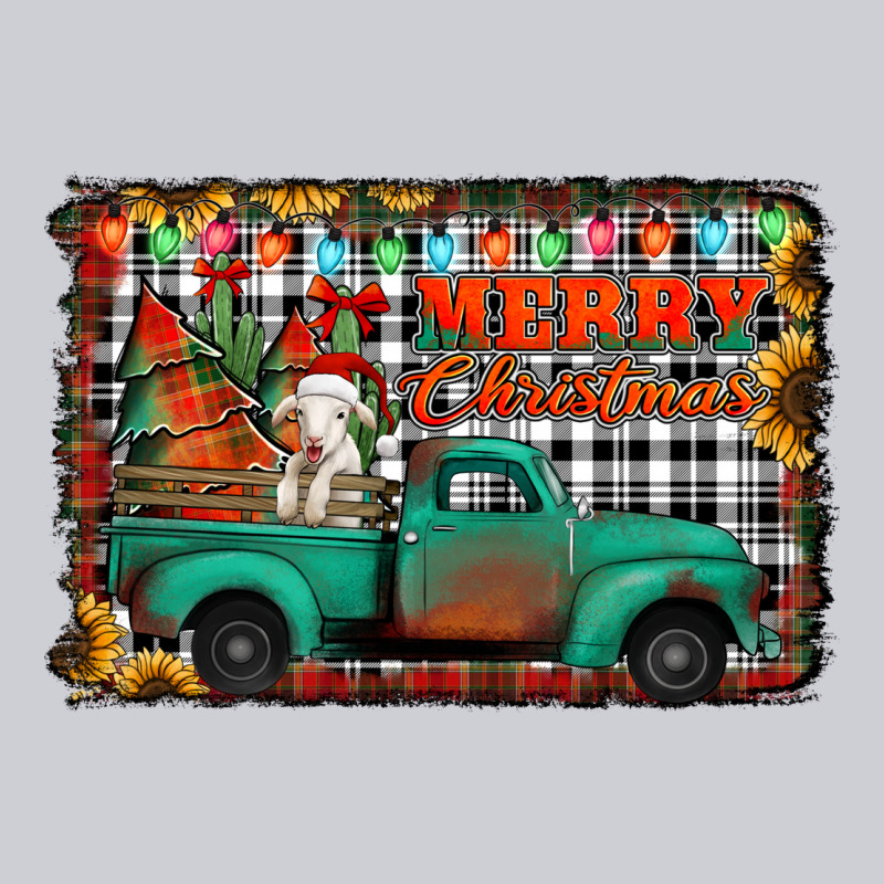Merry Christmas Farm Truck Heavyweight Sweatshirt by Jasminsmagicworld | Teevron