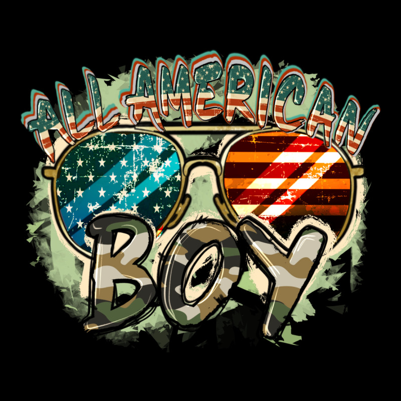 All American Boy 4th Of July Premium Tee by FaDigitalArtStudio | Teevron