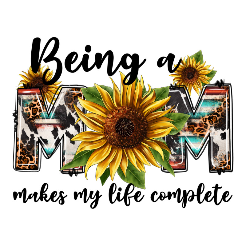 Being A Mom Makes My Life Complete Mother's Day Premium Tee by FaDigitalArtStudio | Teevron