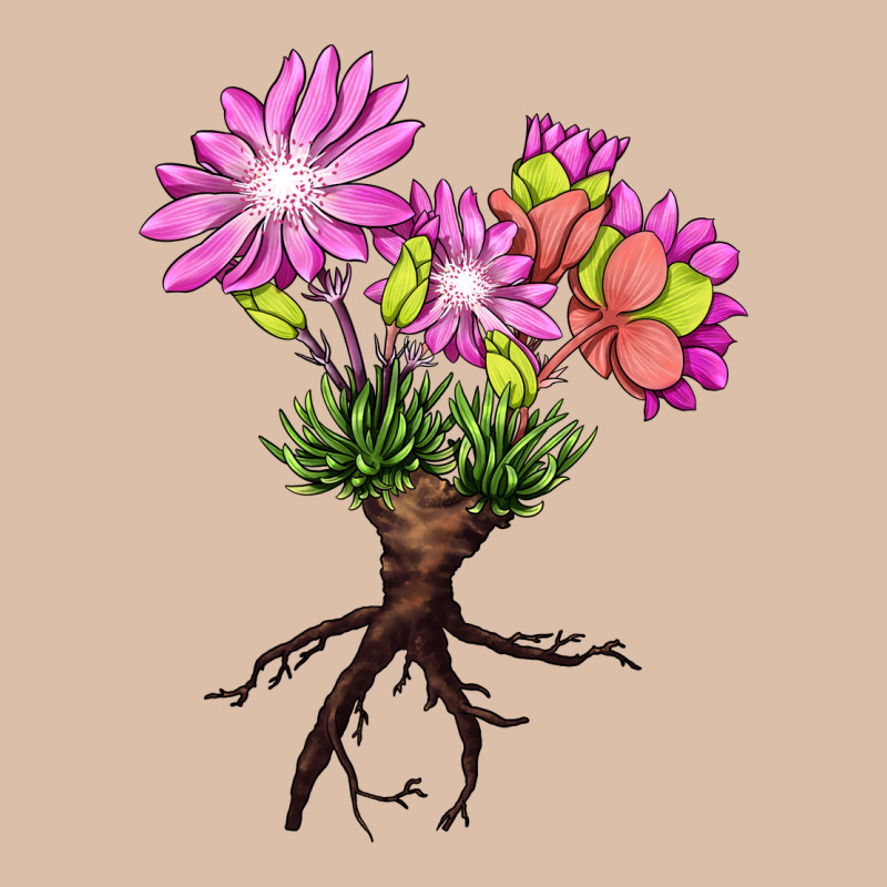 Bitterroot Flower Urban Heavy Tee by LillyAllenDesigns | Teevron