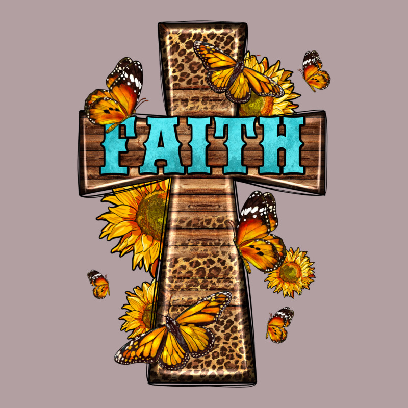 Western Faith Cross Butterfly Vintage Hoodie by LillyAllenDesigns | Teevron