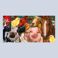 Farm Animals With Aztec Premium Sweatshirt | Teevron