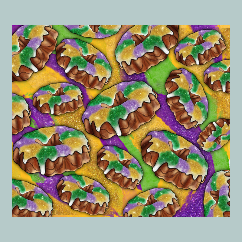 Mardi Gras King Cake Heavy Core Tee by RanaPortraitStore | Teevron