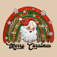 Merry Christmas Santa Rainbow Heavyweight Sweatshirt | Teevron