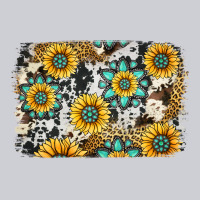 Gemstone Sunflower Cowhide Background Heavyweight Sweatshirt | Teevron
