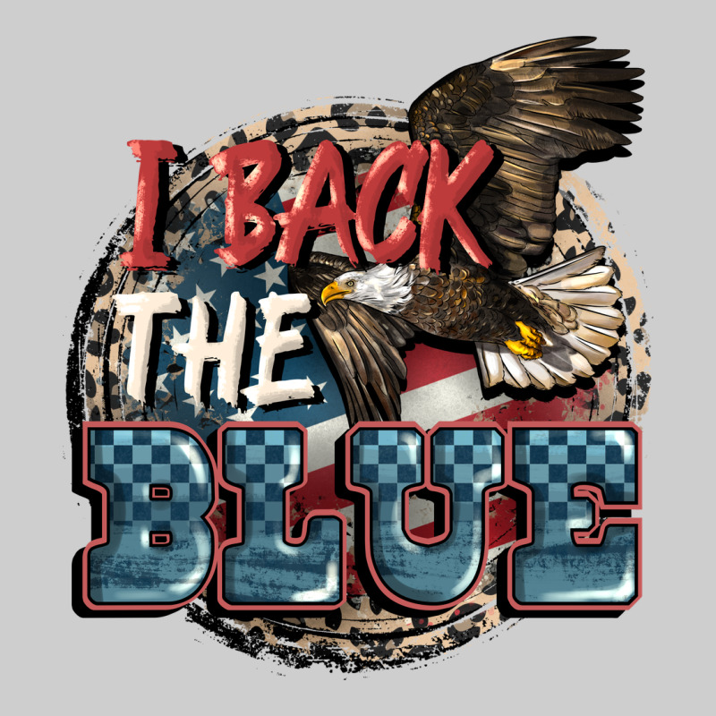 I Back The Blue Premium Tee by FaDigitalArtStudio | Teevron