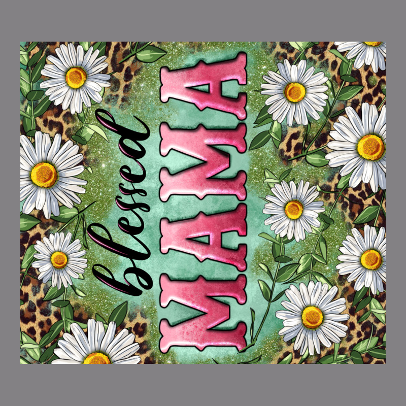 Blessed Mama With Daisy And Leopard Heavyweight Hoodie by RanaPortraitStore | Teevron
