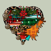 Festive Western Christmas Heart Long Sleeve Tee | Teevron