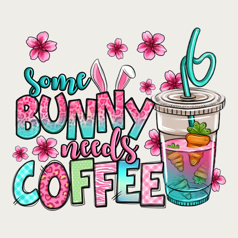 Some Bunny Needs Coffee Easter Zipper Hoodie by Jasminsmagicworld | Teevron