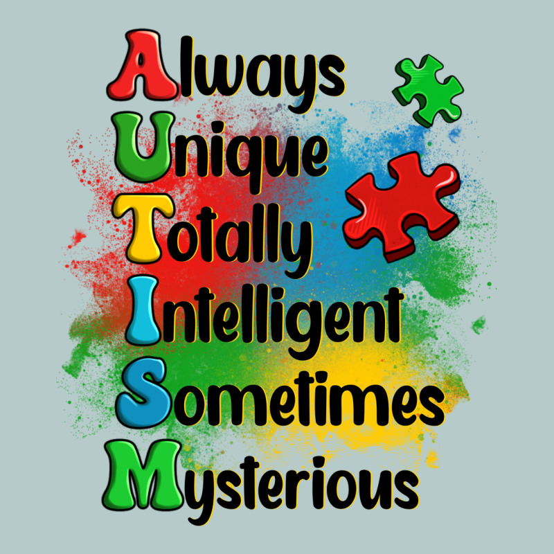 Always Unique Autism Heavy Core Tee by OliviaCreatesArt | Teevron