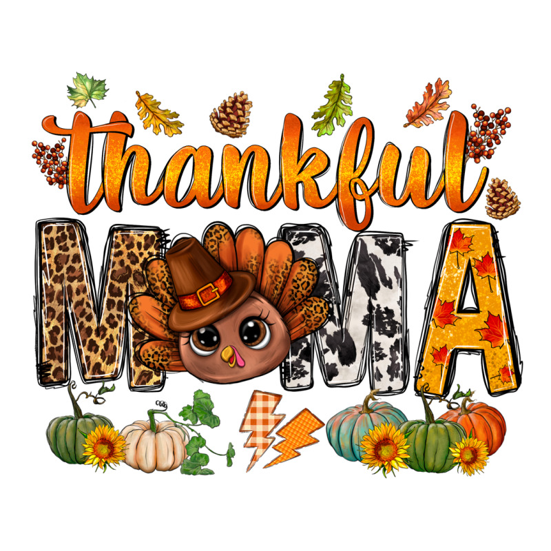 Thankful Mama And Turkey Bbs Premium Tee by BundleAndBundleShop | Teevron