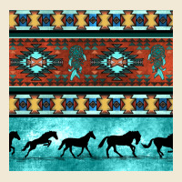 Native American Aztec Seamless Pattern Ladies Tee | Teevron