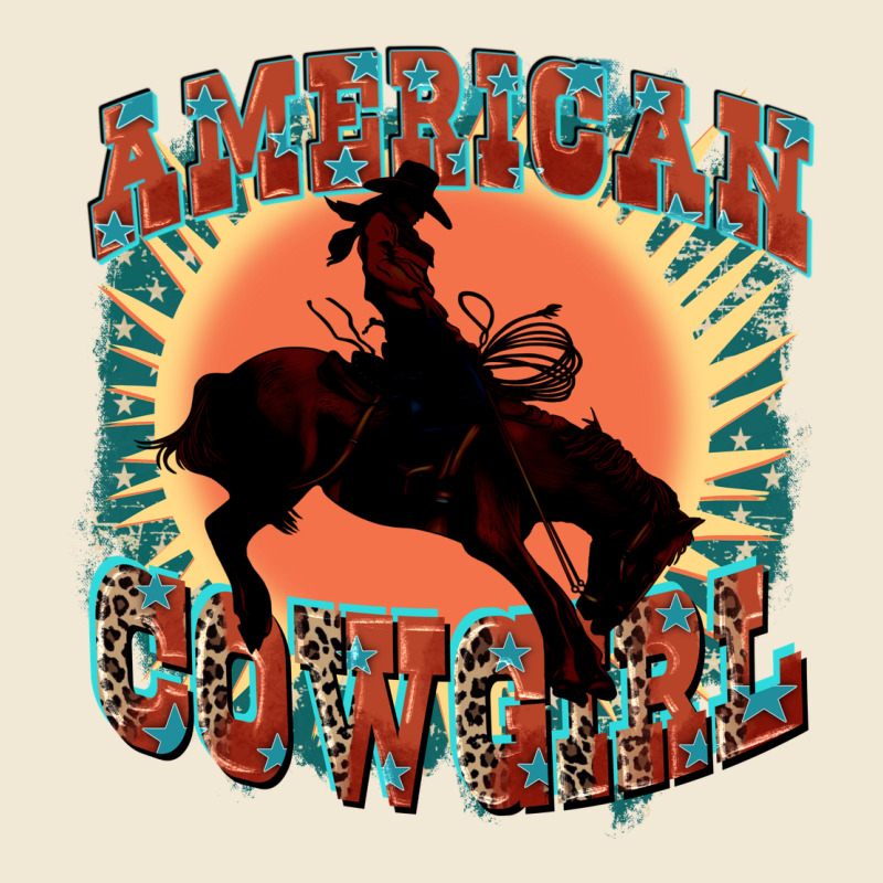 American Cowgirl 4th Of July Premium Tee by FaDigitalArtStudio | Teevron