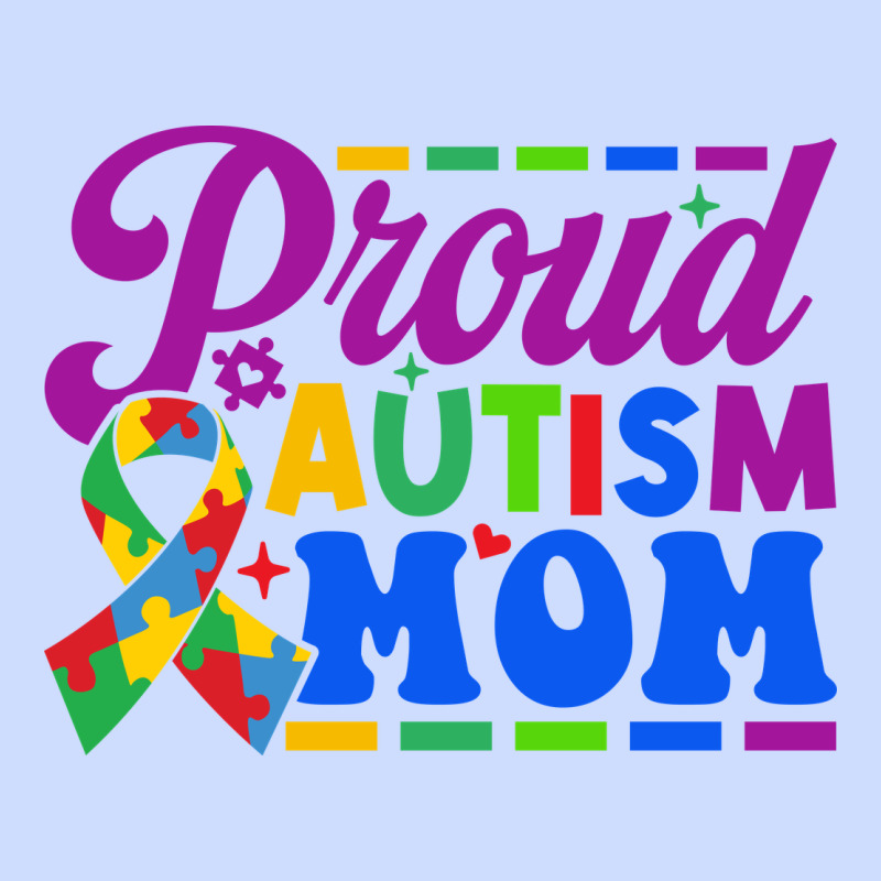 Proud Autism Mom Urban Heavy Tee by CowhideDigitalArt | Teevron