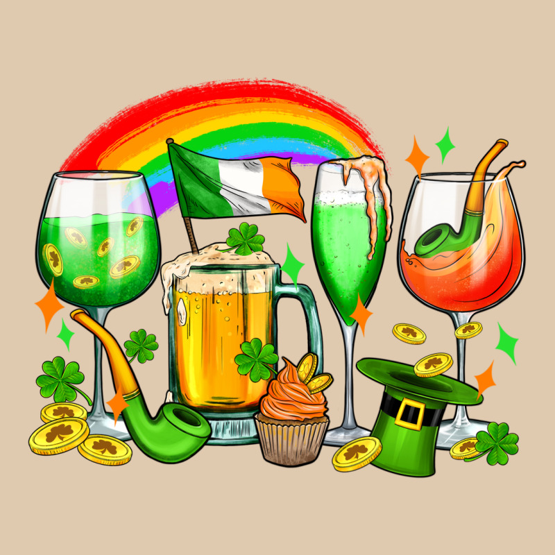 Wine Glasses St. Patricks Classic Tee by OliviaCreatesArt | Teevron