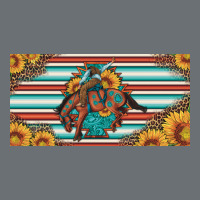 Bucking Bronco Aztec Shape License Plate Premium Hoodie | Teevron