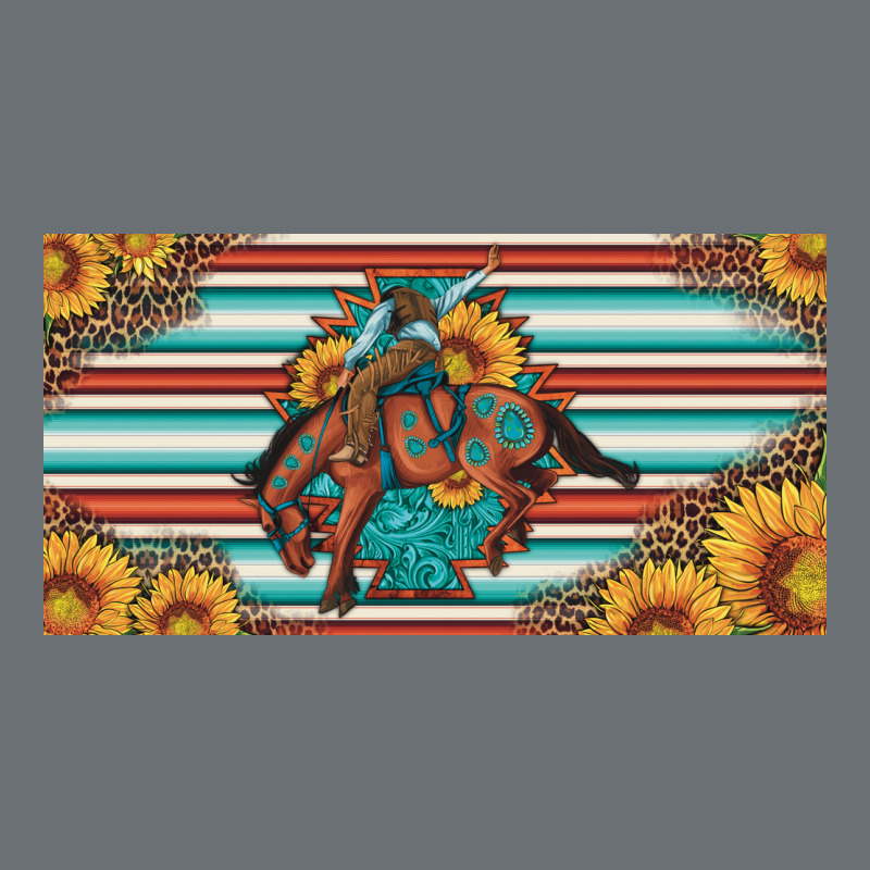 Bucking Bronco Aztec Shape License Plate Premium Hoodie by Artiststas | Teevron
