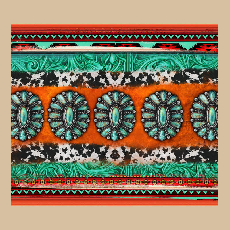 Turquoise Gemstone Western Heavyweight Hoodie by Jasminsmagicworld | Teevron