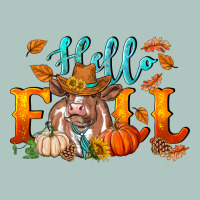 Hello Fall Heifer Cow Premium Sweatshirt | Teevron