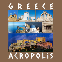 Greece Acropolis Famous Sights Gallery Traveler Souvenir T Shirt Premium Tee | Teevron