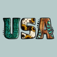 Usa Basic Bold Font Western Heavy Core Tee | Teevron
