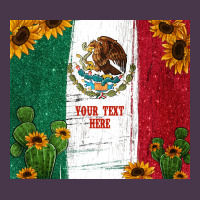 Preview Cactus Sunflower Mexican Flag Heavyweight Hoodie | Teevron