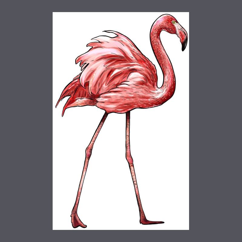 Pink Flamingo Vintage Hoodie by LillyAllenDesigns | Teevron