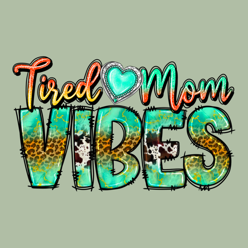 Tired Mom Vibes Urban Heavy Tee by CowhideDigitalArt | Teevron