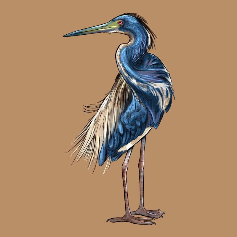 Louisiana Heron Vintage Hoodie by LillyAllenDesigns | Teevron