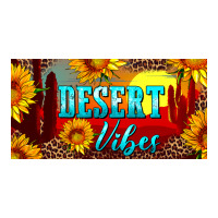 desert vibes license plate | Teevron