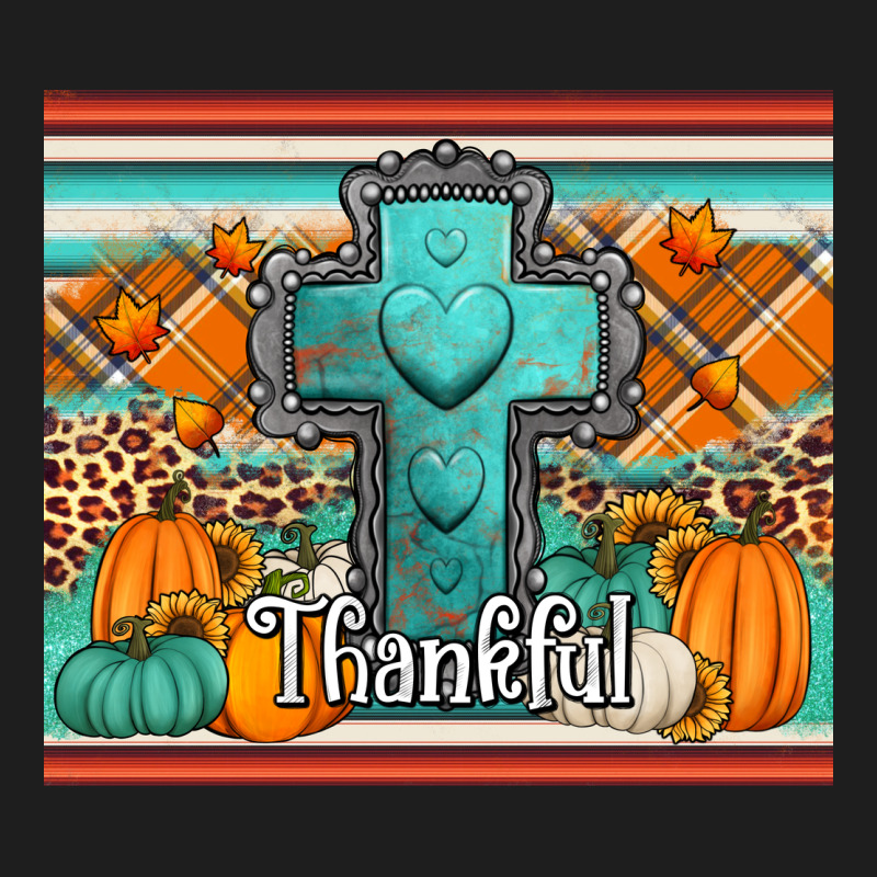 Fall Thankfull Cross Heavyweight Hoodie by Jasminsmagicworld | Teevron