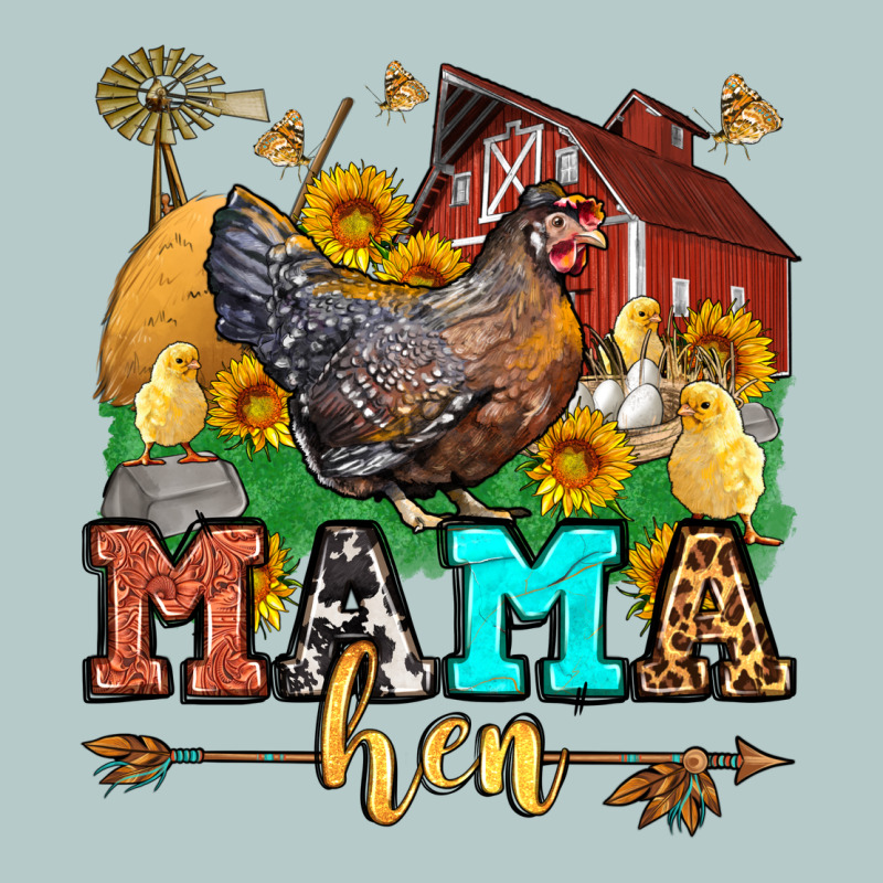 Mama Hen Western Olivia Heavy Core Tee by OliviaCreatesArt | Teevron