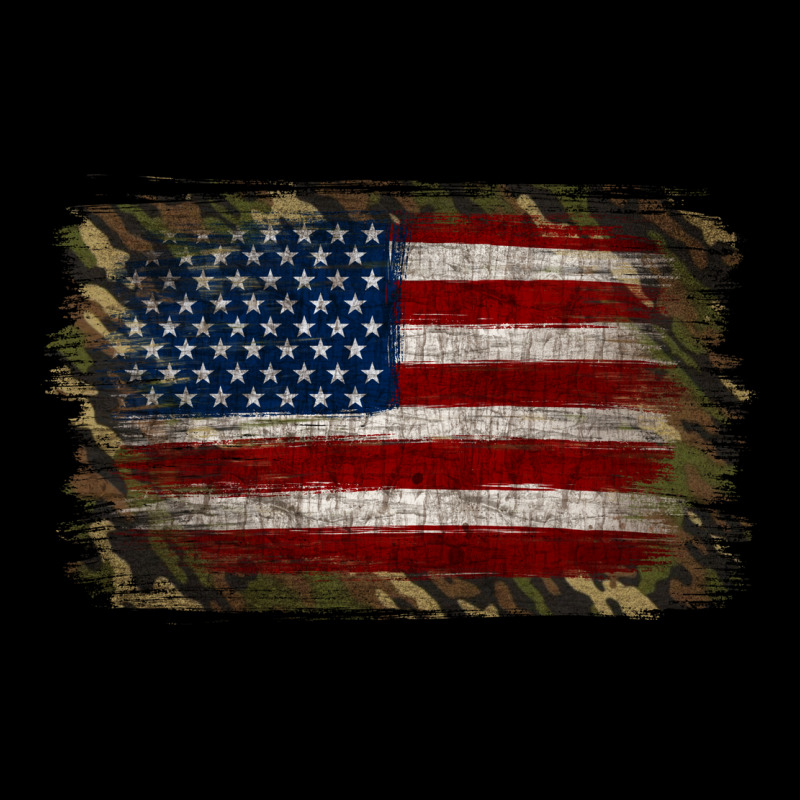 Camouflage Usa Flag Background Urban Hoodie by Jasminsmagicworld | Teevron