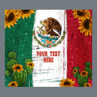 Preview Cactus Sunflower Mexican Flag Heavyweight Sweatshirt | Teevron