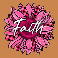 Faith Breast Cancer Awareness Sunflower Heavyweight Hoodie | Teevron