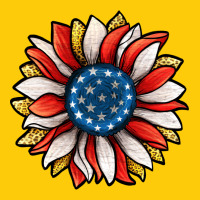 Patriotic Sunflower Premium Hoodie | Teevron