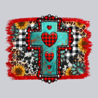 Christmas Cross With Background Heavyweight Sweatshirt | Teevron
