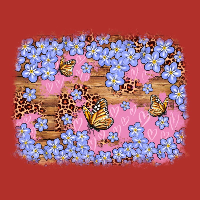 Easter Butterfly Leopard Background Premium Hoodie by Artiststas | Teevron