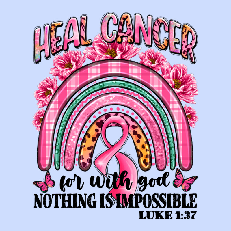 Heal Cancer Rainbow Urban Heavy Tee by LillyAllenDesigns | Teevron